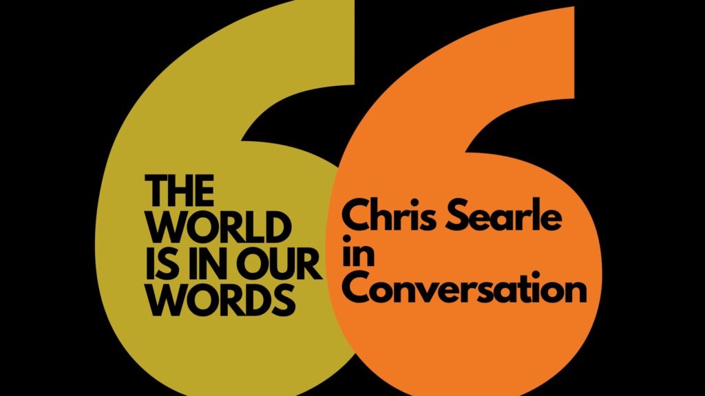 Chris Searle in Conversation: 'The World is in Our Words' - Oxford House